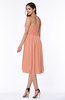 Cute Strapless Sleeveless Zipper Chiffon Hi-Lo Plus Size Bridesmaid Dresses