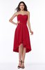 Mature A-line Sleeveless Zip up Ruching Plus Size Bridesmaid Dresses
