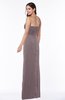 Sexy Sheath Strapless Half Backless Floor Length Pleated Plus Size Bridesmaid Dresses