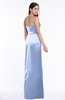 Glamorous Column Strapless Sleeveless Floor Length Split-Front Plus Size Bridesmaid Dresses