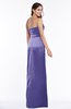Glamorous Column Strapless Sleeveless Floor Length Split-Front Plus Size Bridesmaid Dresses