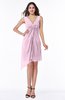 Cute A-line Sleeveless Chiffon Ruching Plus Size Bridesmaid Dresses