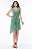 Cute A-line Sleeveless Chiffon Ruching Plus Size Bridesmaid Dresses