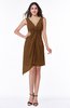 Cute A-line Sleeveless Chiffon Ruching Plus Size Bridesmaid Dresses