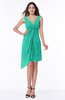 Cute A-line Sleeveless Chiffon Ruching Plus Size Bridesmaid Dresses