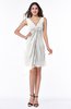 Cute A-line Sleeveless Chiffon Ruching Plus Size Bridesmaid Dresses