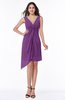 Cute A-line Sleeveless Chiffon Ruching Plus Size Bridesmaid Dresses