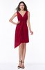 Cute A-line Sleeveless Chiffon Ruching Plus Size Bridesmaid Dresses