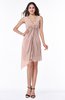 Cute A-line Sleeveless Chiffon Ruching Plus Size Bridesmaid Dresses