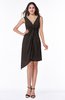 Cute A-line Sleeveless Chiffon Ruching Plus Size Bridesmaid Dresses