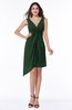 Cute A-line Sleeveless Chiffon Ruching Plus Size Bridesmaid Dresses