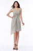 Cute A-line Sleeveless Chiffon Ruching Plus Size Bridesmaid Dresses