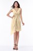 Cute A-line Sleeveless Chiffon Ruching Plus Size Bridesmaid Dresses