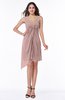 Cute A-line Sleeveless Chiffon Ruching Plus Size Bridesmaid Dresses