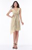 Cute A-line Sleeveless Chiffon Ruching Plus Size Bridesmaid Dresses