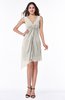 Cute A-line Sleeveless Chiffon Ruching Plus Size Bridesmaid Dresses