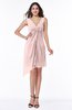 Cute A-line Sleeveless Chiffon Ruching Plus Size Bridesmaid Dresses