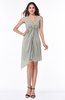 Cute A-line Sleeveless Chiffon Ruching Plus Size Bridesmaid Dresses