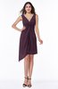 Cute A-line Sleeveless Chiffon Ruching Plus Size Bridesmaid Dresses