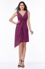 Cute A-line Sleeveless Chiffon Ruching Plus Size Bridesmaid Dresses