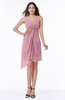 Cute A-line Sleeveless Chiffon Ruching Plus Size Bridesmaid Dresses
