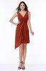 Cute A-line Sleeveless Chiffon Ruching Plus Size Bridesmaid Dresses