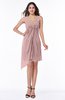 Cute A-line Sleeveless Chiffon Ruching Plus Size Bridesmaid Dresses