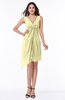 Cute A-line Sleeveless Chiffon Ruching Plus Size Bridesmaid Dresses