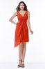 Cute A-line Sleeveless Chiffon Ruching Plus Size Bridesmaid Dresses