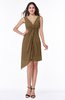 Cute A-line Sleeveless Chiffon Ruching Plus Size Bridesmaid Dresses