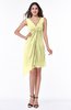 Cute A-line Sleeveless Chiffon Ruching Plus Size Bridesmaid Dresses