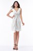 Cute A-line Sleeveless Chiffon Ruching Plus Size Bridesmaid Dresses