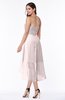 Plain Asymmetric Neckline Sleeveless Chiffon Pleated Plus Size Bridesmaid Dresses