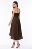 Plain Asymmetric Neckline Sleeveless Chiffon Pleated Plus Size Bridesmaid Dresses