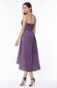 Plain Asymmetric Neckline Sleeveless Chiffon Pleated Plus Size Bridesmaid Dresses