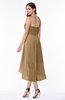 Plain Asymmetric Neckline Sleeveless Chiffon Pleated Plus Size Bridesmaid Dresses