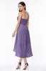 Plain Asymmetric Neckline Sleeveless Chiffon Pleated Plus Size Bridesmaid Dresses