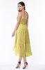 Plain Asymmetric Neckline Sleeveless Chiffon Pleated Plus Size Bridesmaid Dresses