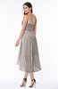 Plain Asymmetric Neckline Sleeveless Chiffon Pleated Plus Size Bridesmaid Dresses