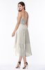 Plain Asymmetric Neckline Sleeveless Chiffon Pleated Plus Size Bridesmaid Dresses