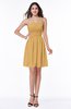 Cute A-line Sleeveless Zipper Short Ribbon Plus Size Bridesmaid Dresses