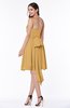 Cute A-line Sleeveless Zipper Short Ribbon Plus Size Bridesmaid Dresses