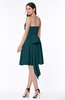 Cute A-line Sleeveless Zipper Short Ribbon Plus Size Bridesmaid Dresses