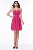 Cute A-line Sleeveless Zipper Short Ribbon Plus Size Bridesmaid Dresses