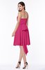 Cute A-line Sleeveless Zipper Short Ribbon Plus Size Bridesmaid Dresses