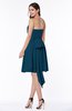 Cute A-line Sleeveless Zipper Short Ribbon Plus Size Bridesmaid Dresses