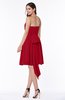 Cute A-line Sleeveless Zipper Short Ribbon Plus Size Bridesmaid Dresses