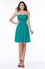 Cute A-line Sleeveless Zipper Short Ribbon Plus Size Bridesmaid Dresses