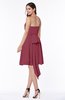 Cute A-line Sleeveless Zipper Short Ribbon Plus Size Bridesmaid Dresses