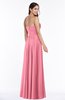 Cute Strapless Sleeveless Chiffon Floor Length Flower Plus Size Bridesmaid Dresses